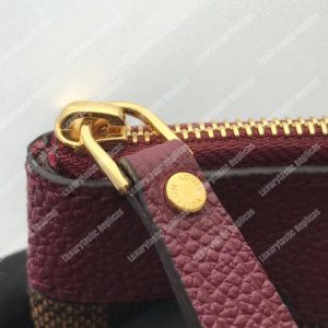 LV Daily Pouch Damier Ebene Raisin - Image 8