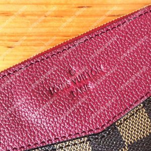 LV Daily Pouch Damier Ebene Raisin - Image 7