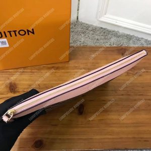 LV Daily Pouch Damier Ebene Magnolia - Image 5