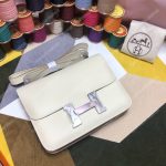 Hermes Constance 24 Bag Epsom Gris Perle Palladium-Hardware