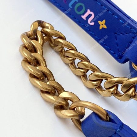 LV New Wave Camera Bag Bleu Neon - Image 8