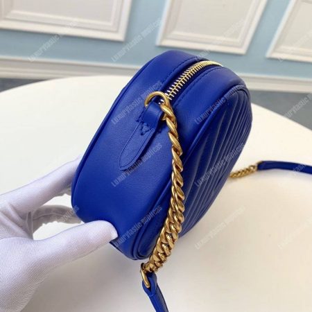 LV New Wave Camera Bag Bleu Neon - Image 4
