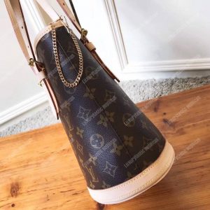 LV Petit Bucket Monogram Canvas - Image 3