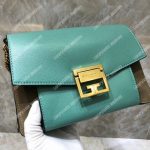 Givenchy Small GV3 Bag In Box Leather Turquoise