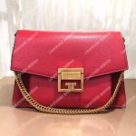 Givenchy Small GV3 Bag In Box Leather Red