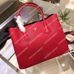Prada Double Medium Bag Red