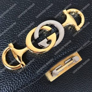 Gucci Zumi Grainy Leather Small Shoulder Bag Black - Image 7