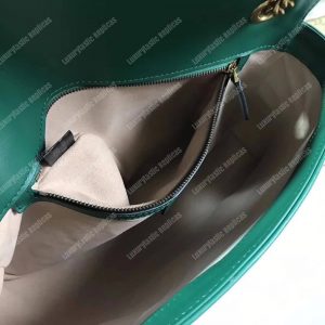 Gucci GG Marmont Medium Matelasse Shoulder Bag Butterfly - Image 6