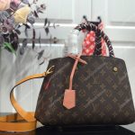 LV Montaigne BB Monogram Braided Handles