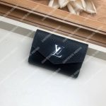 LV Lockmini Wallet Black