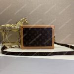 LV Soft Trunk Monogram Coated Canvas
