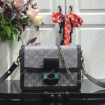 LV Mini Dauphine Monogram Pop Print Blue