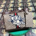 Gucci Ophidia GG Tote With Three Little Pigs