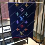 LV Reykjavik Scarf Cashmere & Wool Blue Multicolor