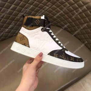 LV Rivoli Sneaker Boot Monogram Canvas - Image 9