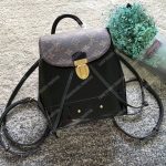 LV Hot Springs Backpack Patent Leather Black