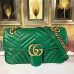 Gucci GG Marmont Matelassé Mini Bag Emerald Green