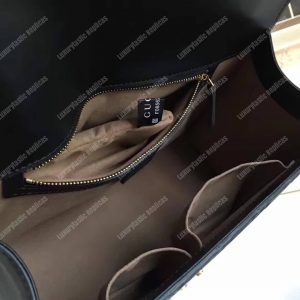 Gucci Padlock Medium Signature Shoulder Bag Black - Image 4