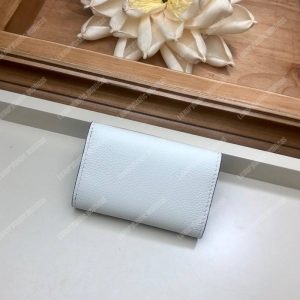 LV Lockmini Wallet Rose Ballet Blanc Maito Noir - Image 5