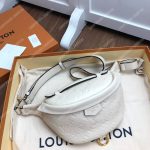LV Monogram Empreinte Bumbag Creme Beige