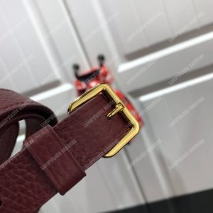 LV Capucines BB Taurillon Python Bordeaux - Image 8