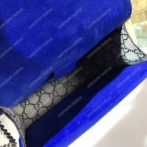 Gucci Dionysus Blue Blooms Print Mini Chain Bag - Image 8