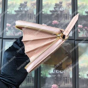 Gucci Leather Zip Around Wallet Light Pink - Image 6