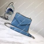 Prada Monochrome Saffiano Leather Bag Light Blue