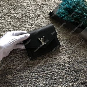 LV MyLockMe Compact Wallet Noir - Image 4