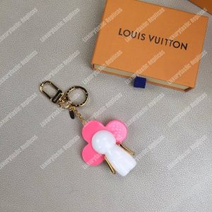 LV Vivienne Monogram Giant Bag Charm and Key Holder Pink - Image 3