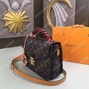LV Pochette Metis Monogram Coquelicot Red - Image 3