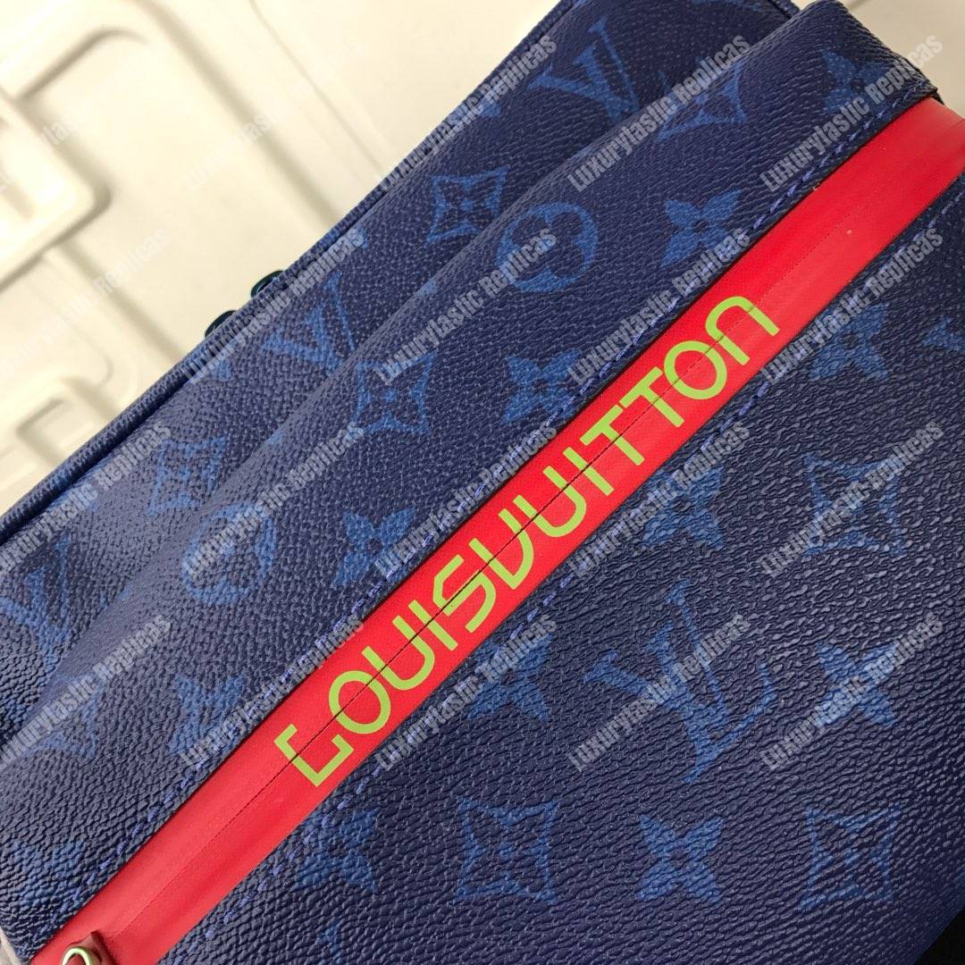 Louis Vuitton Messenger Outdoor Monogram PM Pacific in Coated Canvas with  Blue, Pink, Green, Gold and Silver Metallic - US