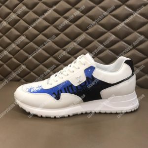 LV Run Away Sneaker Blue - Image 9