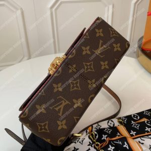 LV Cherrywood BB Smooth Patent Monogram Scarlet - Image 7