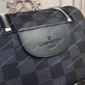 LV King Size Toiletry Bag Damier Graphite - Image 6