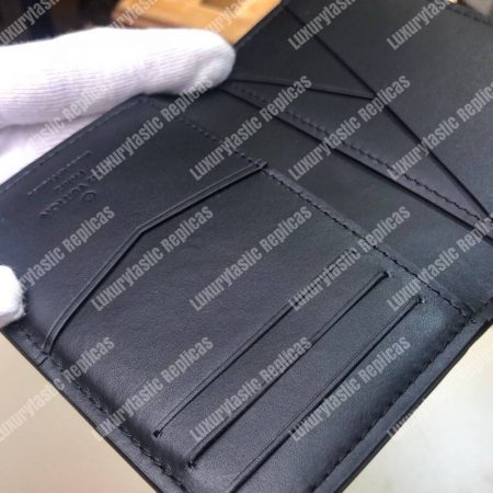 LV Pocket Organizer Taurillon Leather Noir - Image 5