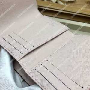 LV Special Edition Victorine Wallet Epi leather in pale-pink Rose Ballerine - Image 5