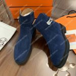 Hermes Veo Ankle Boot Blue