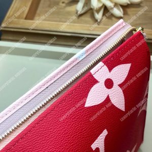 LV Toilet Pouch XL Monogram Rouge - Image 4