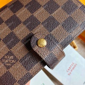 LV Small Ring Agenda Cover Damier Ebene - Image 4