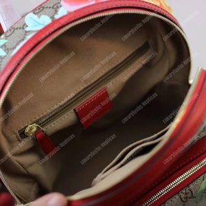 Gucci Tian GG Supreme Backpack Ebony/Beige - Image 3