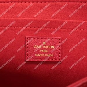 LV Saint Sulpice PM Monogram Empreinte Leather Cerise - Image 4