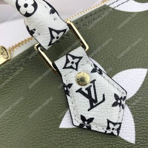 LV Speedy Bandouliere 30 Monogram Geant Creme - Image 7