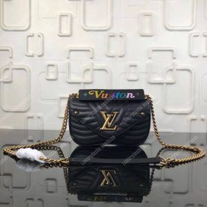LV New Wave Chain Bag PM Noir - Image 5