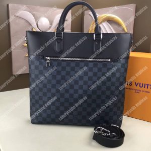 LV Newport Tote Damier Cobalt Canvas - Image 5