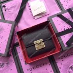 Gucci Padlock Wallet Black
