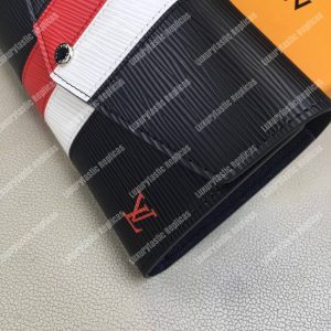 LV Sarah Wallet Epi Leather Noir - Image 6