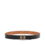 Loewe Reversible Anagram Belt 4 Cm Brown