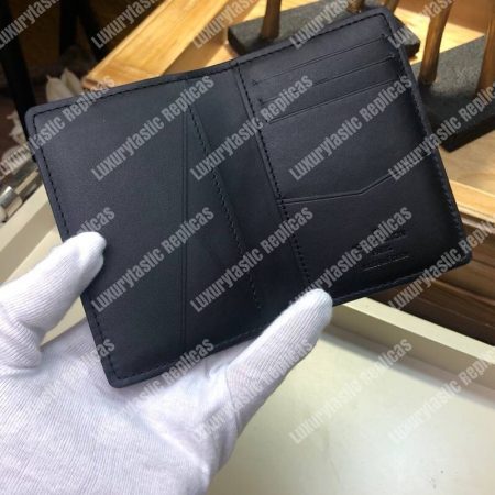 LV Pocket Organizer Taurillon Leather Noir - Image 9