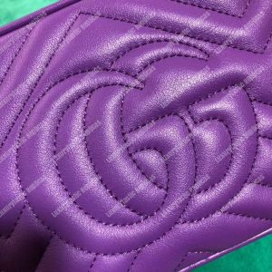 Gucci GG Marmont Matelassé Mini Bag Purple - Image 5